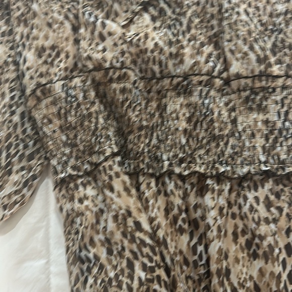 Zara long sleeved print dress - Picture 4 of 5